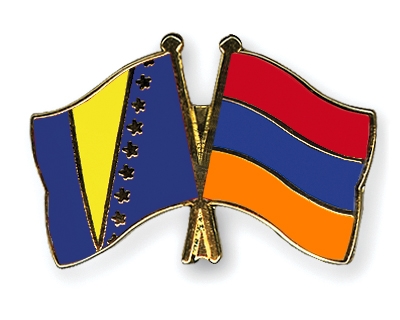 Fahnen Pins Bosnien-und-Herzegowina Armenien