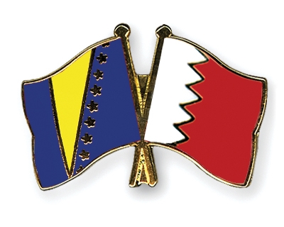 Fahnen Pins Bosnien-und-Herzegowina Bahrain