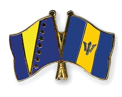 Fahnen Pins Bosnien-und-Herzegowina Barbados