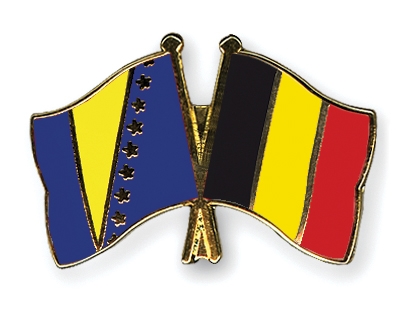 Fahnen Pins Bosnien-und-Herzegowina Belgien