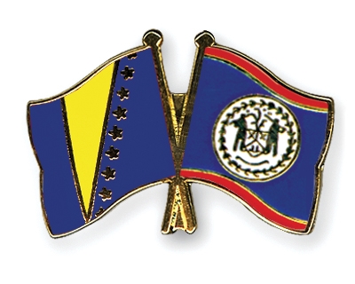 Fahnen Pins Bosnien-und-Herzegowina Belize