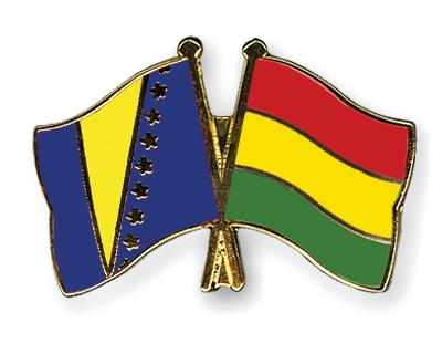Fahnen Pins Bosnien-und-Herzegowina Bolivien