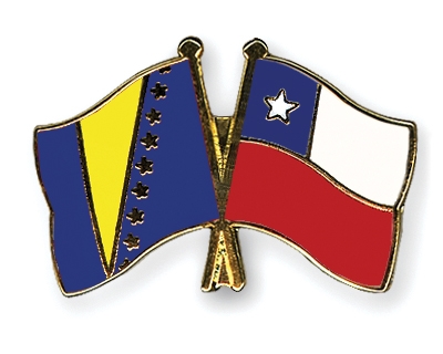 Fahnen Pins Bosnien-und-Herzegowina Chile