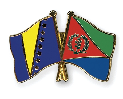 Fahnen Pins Bosnien-und-Herzegowina Eritrea