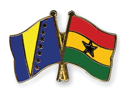 Fahnen Pins Bosnien-und-Herzegowina Ghana