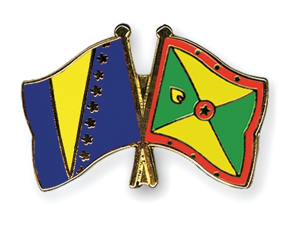Fahnen Pins Bosnien-und-Herzegowina Grenada