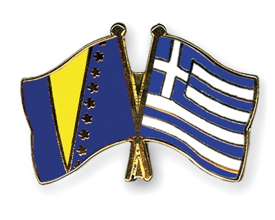Fahnen Pins Bosnien-und-Herzegowina Griechenland