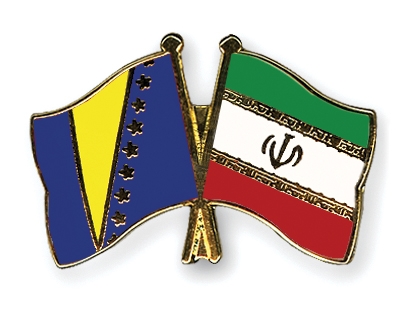 Fahnen Pins Bosnien-und-Herzegowina Iran
