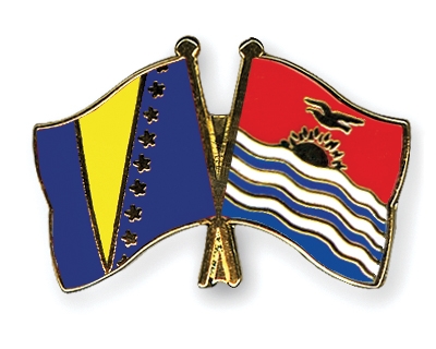 Fahnen Pins Bosnien-und-Herzegowina Kiribati