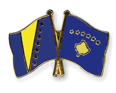 Fahnen Pins Bosnien-und-Herzegowina Kosovo