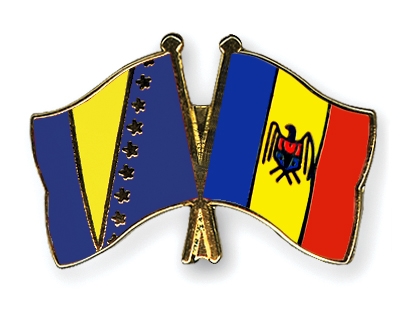 Fahnen Pins Bosnien-und-Herzegowina Moldau
