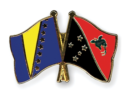 Fahnen Pins Bosnien-und-Herzegowina Papua-Neuguinea