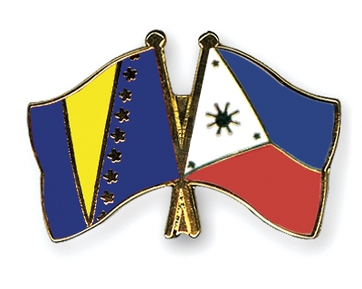 Fahnen Pins Bosnien-und-Herzegowina Philippinen