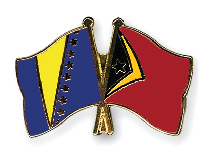 Fahnen Pins Bosnien-und-Herzegowina Timor-Leste