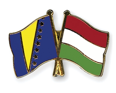 Fahnen Pins Bosnien-und-Herzegowina Ungarn