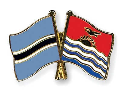 Fahnen Pins Botsuana Kiribati