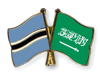 Fahnen Pins Botsuana Saudi-Arabien