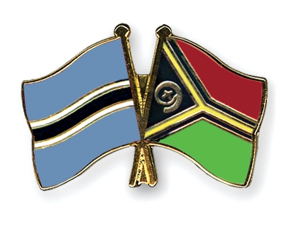 Fahnen Pins Botsuana Vanuatu