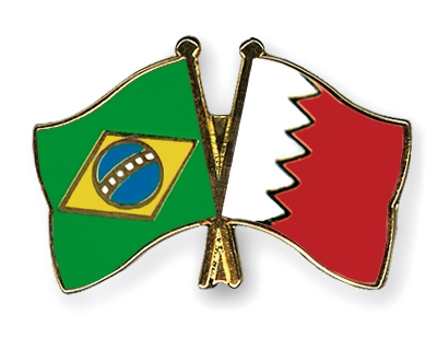 Fahnen Pins Brasilien Bahrain