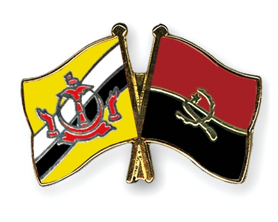 Fahnen Pins Brunei-Darussalam Angola