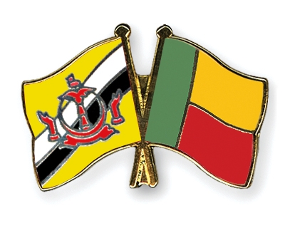 Fahnen Pins Brunei-Darussalam Benin