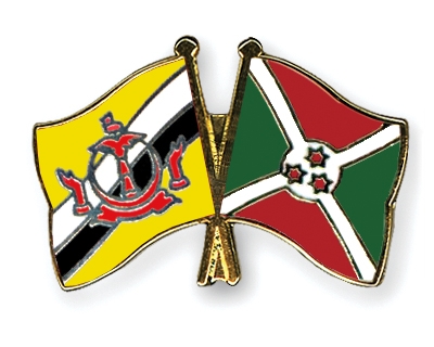 Fahnen Pins Brunei-Darussalam Burundi