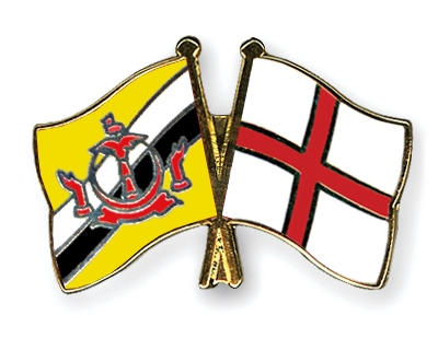 Fahnen Pins Brunei-Darussalam England