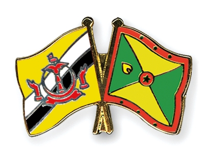 Fahnen Pins Brunei-Darussalam Grenada