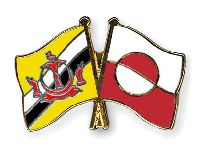 Fahnen Pins Brunei-Darussalam Grnland