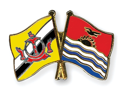 Fahnen Pins Brunei-Darussalam Kiribati