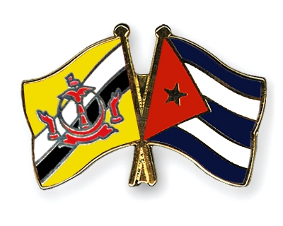 Fahnen Pins Brunei-Darussalam Kuba