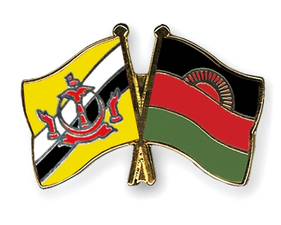 Fahnen Pins Brunei-Darussalam Malawi