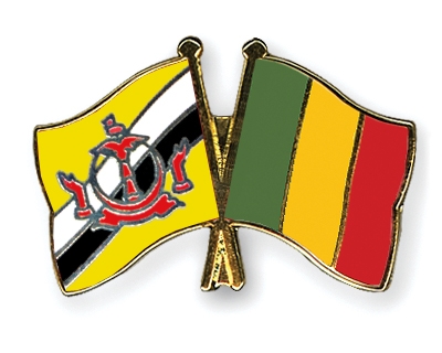 Fahnen Pins Brunei-Darussalam Mali