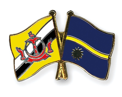 Fahnen Pins Brunei-Darussalam Nauru