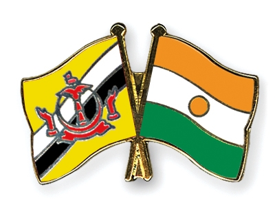 Fahnen Pins Brunei-Darussalam Niger