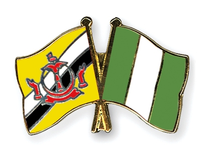 Fahnen Pins Brunei-Darussalam Nigeria