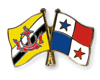 Fahnen Pins Brunei-Darussalam Panama