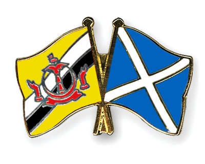 Fahnen Pins Brunei-Darussalam Schottland