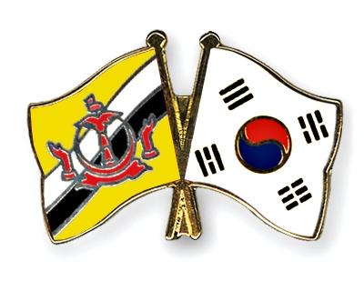 Fahnen Pins Brunei-Darussalam Sdkorea