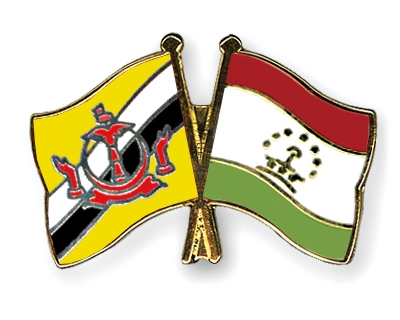 Fahnen Pins Brunei-Darussalam Tadschikistan