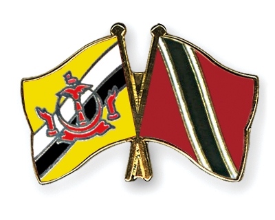 Fahnen Pins Brunei-Darussalam Trinidad-und-Tobago