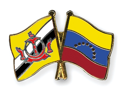 Fahnen Pins Brunei-Darussalam Venezuela