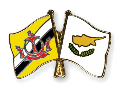 Fahnen Pins Brunei-Darussalam Zypern