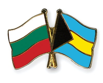 Fahnen Pins Bulgarien Bahamas