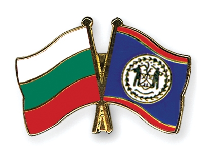 Fahnen Pins Bulgarien Belize