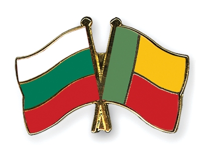 Fahnen Pins Bulgarien Benin