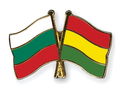 Fahnen Pins Bulgarien Bolivien