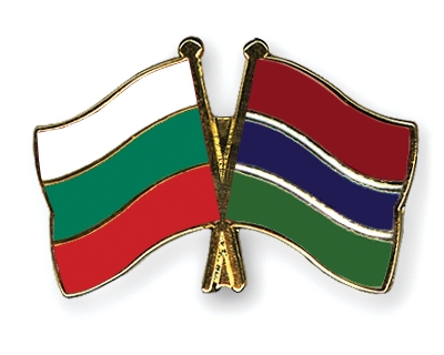 Fahnen Pins Bulgarien Gambia