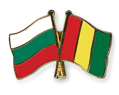 Fahnen Pins Bulgarien Guinea