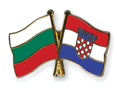 Fahnen Pins Bulgarien Kroatien